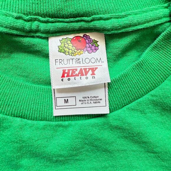 Saint John Virgin Islands Green Fruit of the Loom T-Shirt Size M - Picture 2 of 4